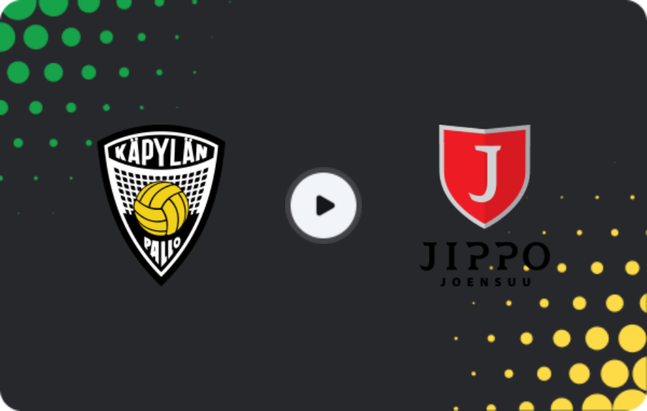 Where to watch KäPa — JIPPO, Ykkösliiga, 02.05.2026