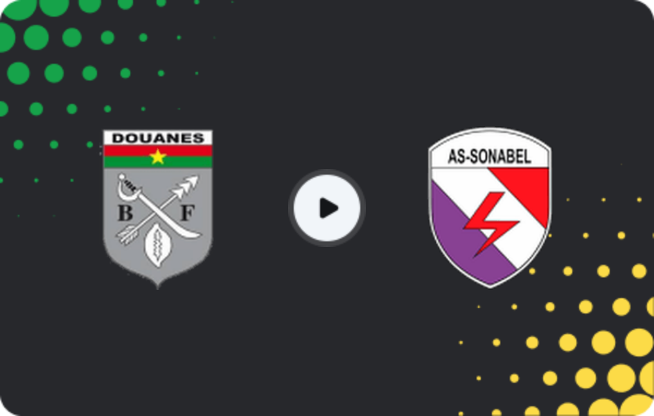 Where to watch Douanes — SONABEL, Ligue 1, 25.04.2026