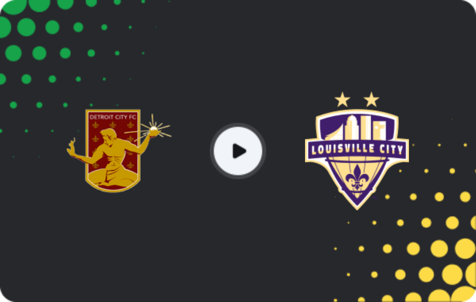Where to watch Detroit City — Louisville City, USL Championship, 02.05.2026