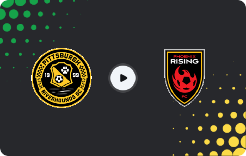 Where to watch Pittsburgh Riverhounds — Phoenix Rising, USL Championship, 02.05.2026