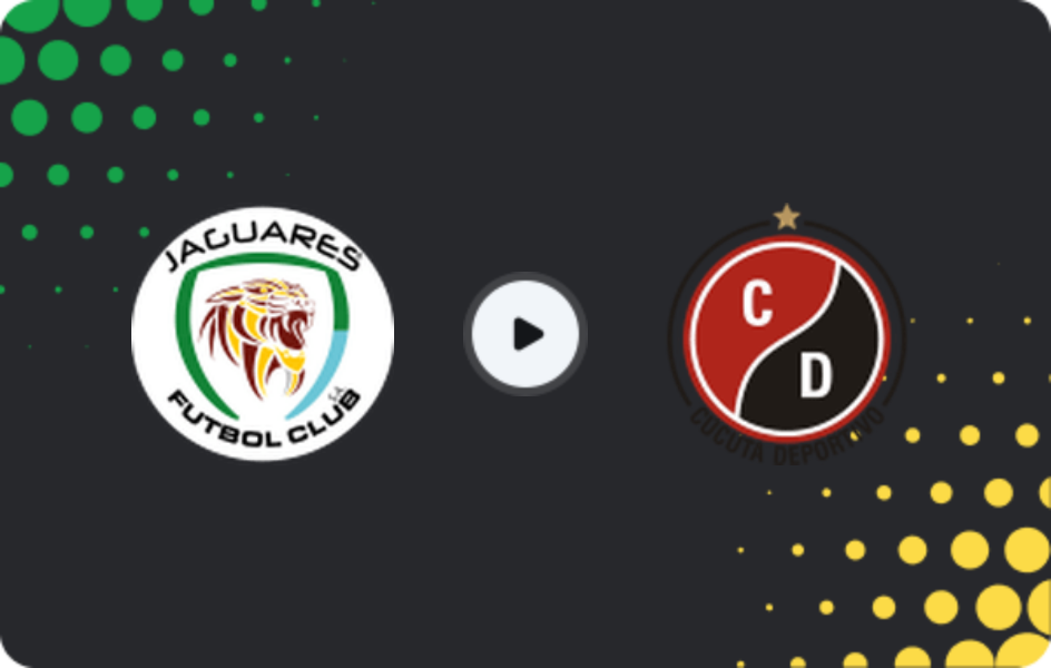 Where to watch Jaguares — Cucuta, Primera A, 29.04.2026