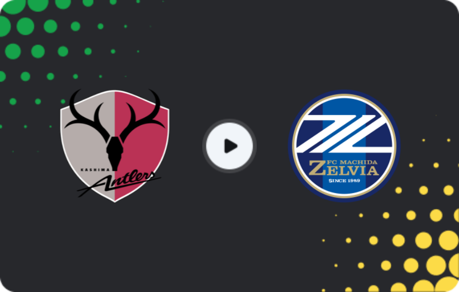 Where to watch Kashima Antlers — Machida Zelvia, J1 League, 03.05.2026