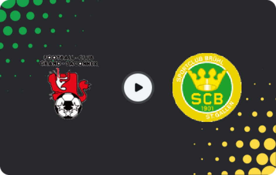 Where to watch Grand-Saconnex — Brühl, 1. Liga Promotion, 02.05.2026