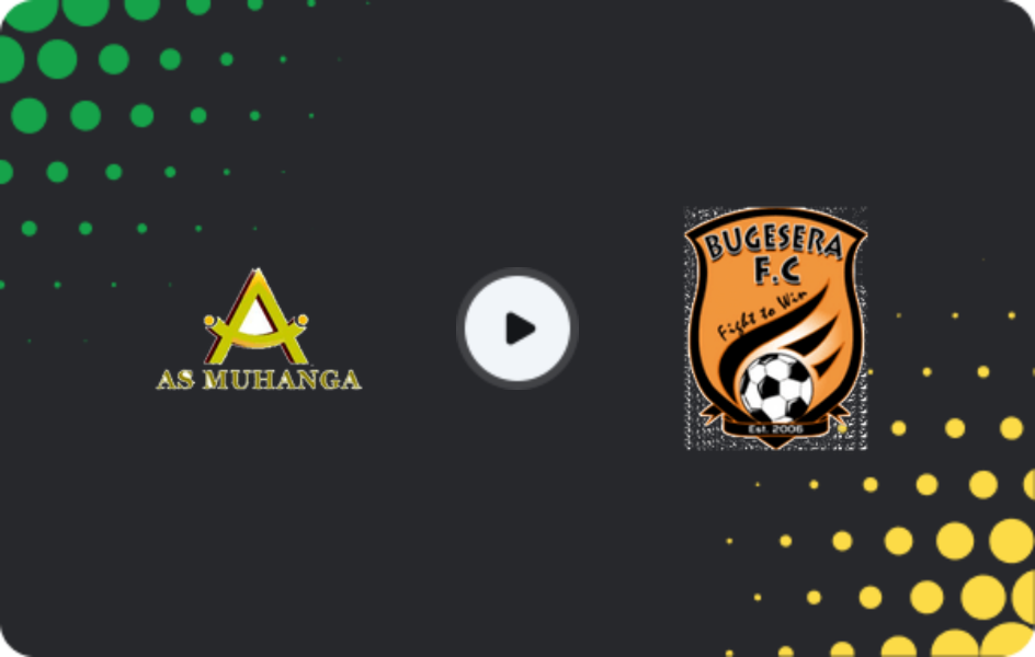 Where to watch Muhanga — Bugesera, National Soccer League, 03.05.2026