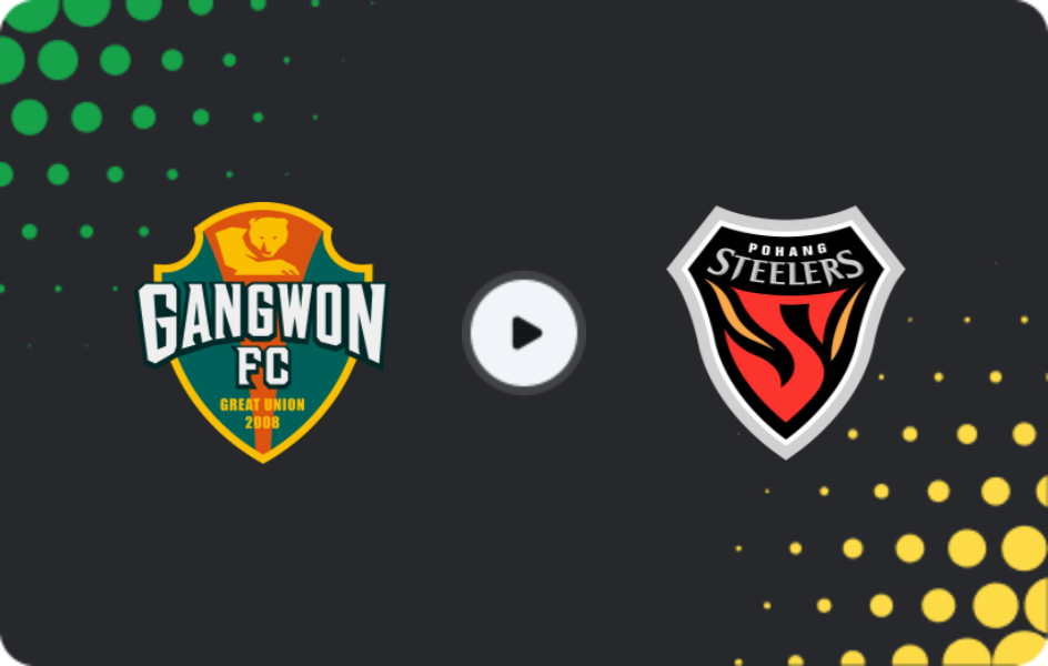 Where to watch Gangwon FC — Pohang Steelers, K-League 1, 05.05.2026