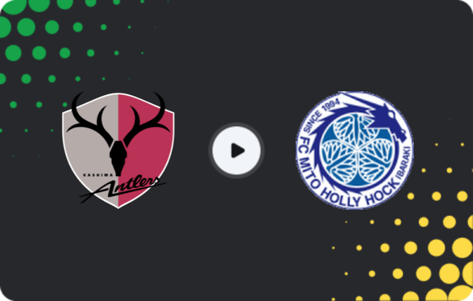 Where to watch Kashima Antlers — Mito Hollyhock, J1 League, 06.05.2026