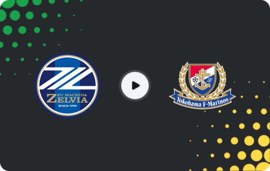 Where to watch Machida Zelvia — Yokohama F. Marinos, J1 League, 06.05.2026