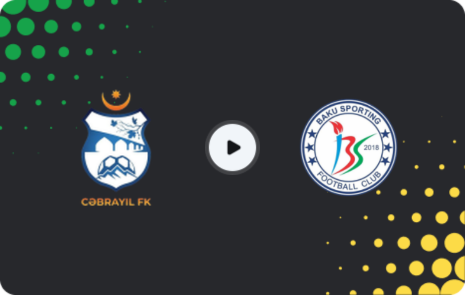 Where to watch Cəbrayıl — Baku Sportinq, Birinci Dasta, 06.05.2026