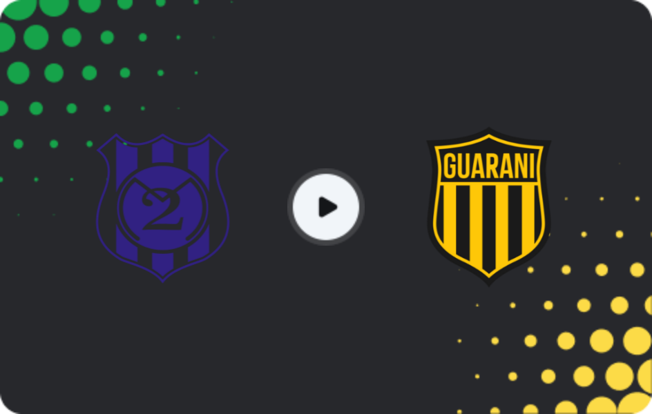 Where to watch 2 de Mayo — Guarani, Division Profesional - Apertura, 06.05.2026