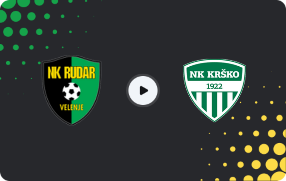 Where to watch Rudar — Krško, 2. SNL, 07.05.2026