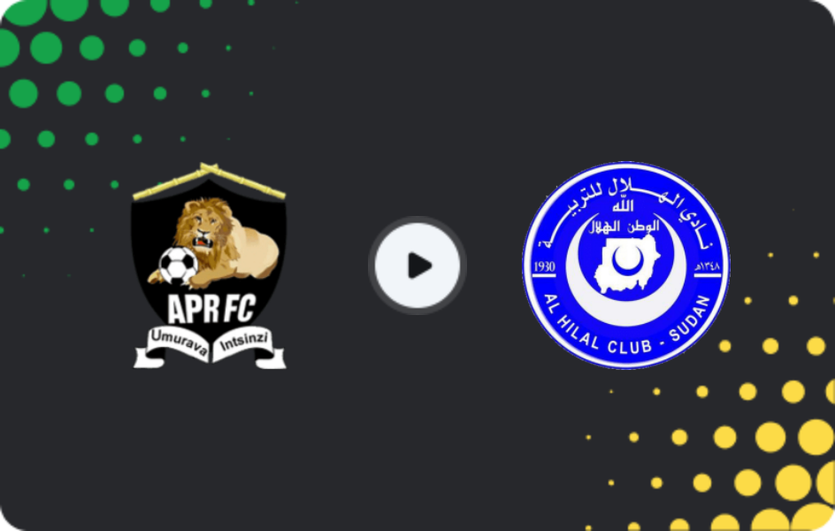 Where to watch APR — Al Hilal Omdurman, National Soccer League, 07.05.2026