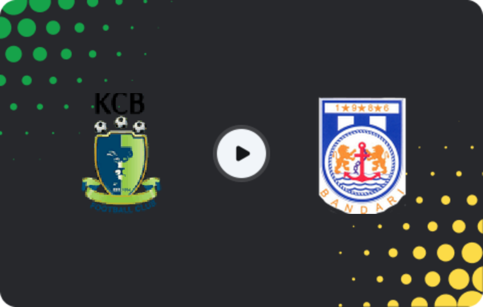 Where to watch KCB — Bandari, Premier League, 08.05.2026