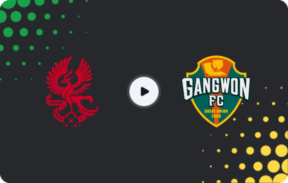 Where to watch Gwangju FC — Gangwon FC, K-League 1, 09.05.2026