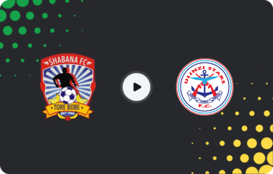 Where to watch Shabana — Ulinzi Stars, Premier League, 09.05.2026