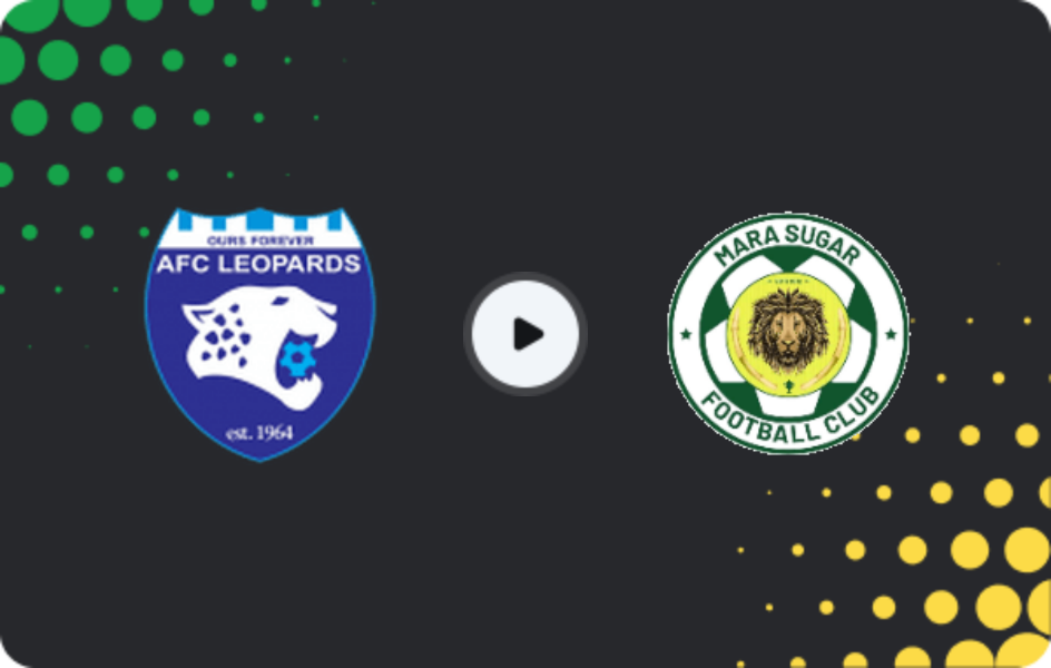 Where to watch AFC Leopards — Mara Sugar, Premier League, 09.05.2026