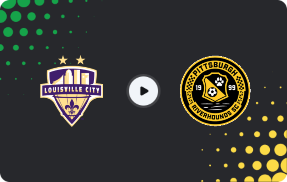 Where to watch Louisville City — Pittsburgh Riverhounds, USL Championship, 09.05.2026
