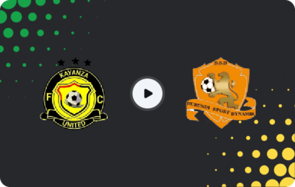 Where to watch Kayanza United — Dynamik, Ligue A, 10.05.2026