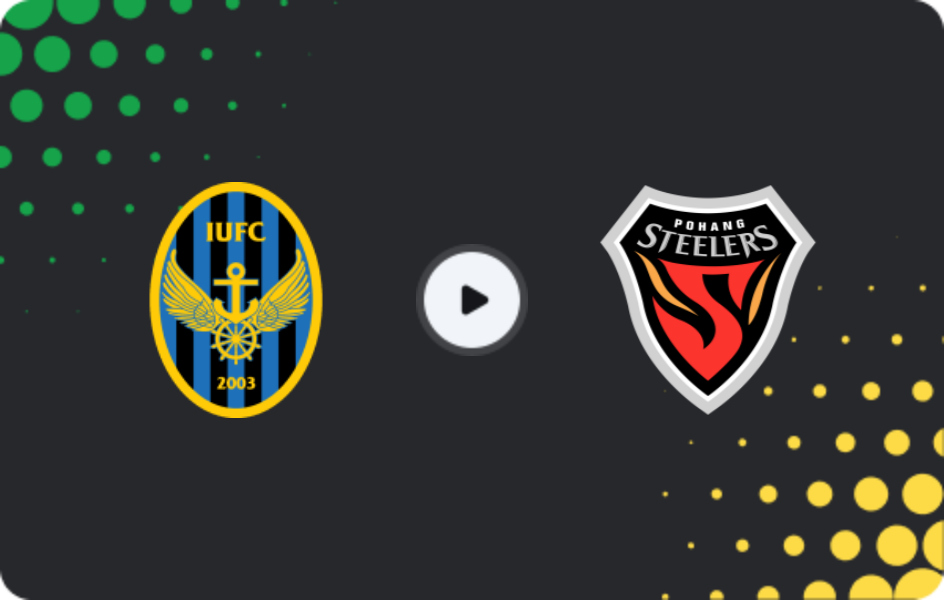 Where to watch Incheon United — Pohang Steelers, K-League 1, 12.05.2026