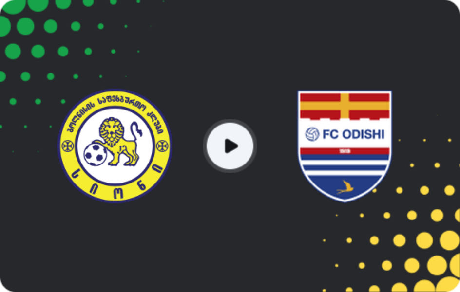 Where to watch Sioni — Odishi 1919, Erovnuli Liga 2, 13.05.2026