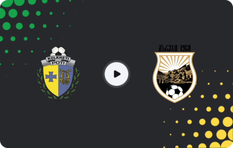 Where to watch Kolkheti Poti — Gareji, Erovnuli Liga 2, 13.05.2026