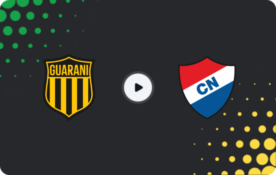 Where to watch Guarani — Nacional Asuncion, Division Profesional - Apertura, 13.05.2026