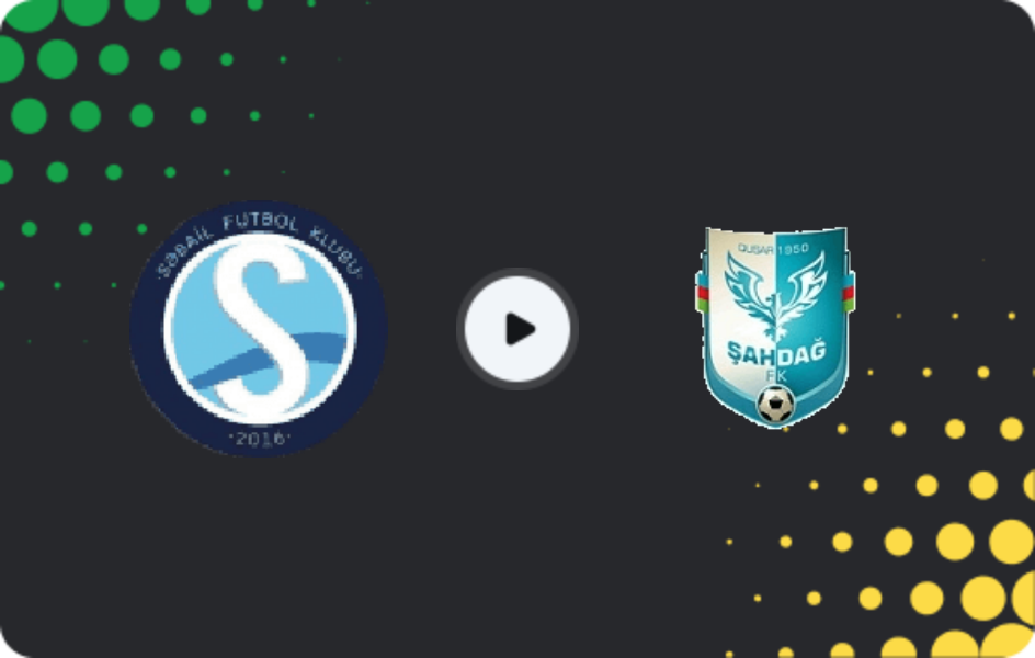 Where to watch Səbail — Şahdağ, Birinci Dasta, 14.05.2026