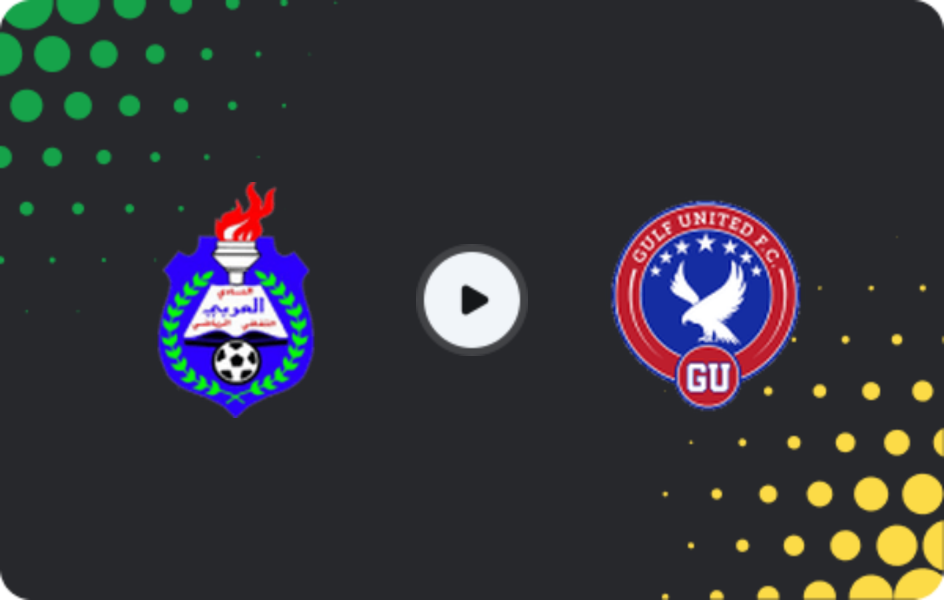 Where to watch Al Arabi — Gulf United, First Division, 15.05.2026