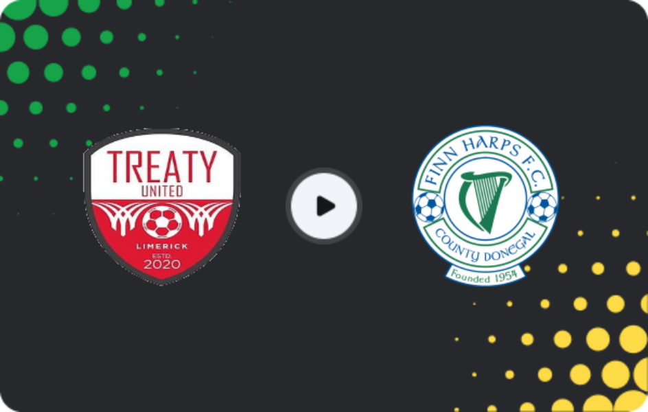 Where to watch Treaty United — Finn Harps, First Division, 15.05.2026