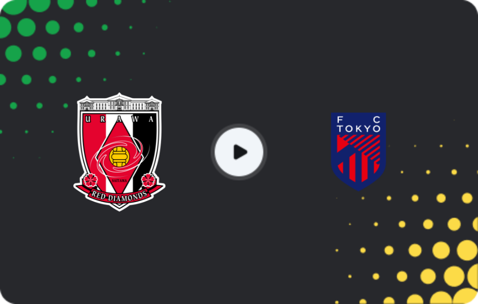 Where to watch Urawa Red Diamonds — FC Tokyo, J1 League, 16.05.2026