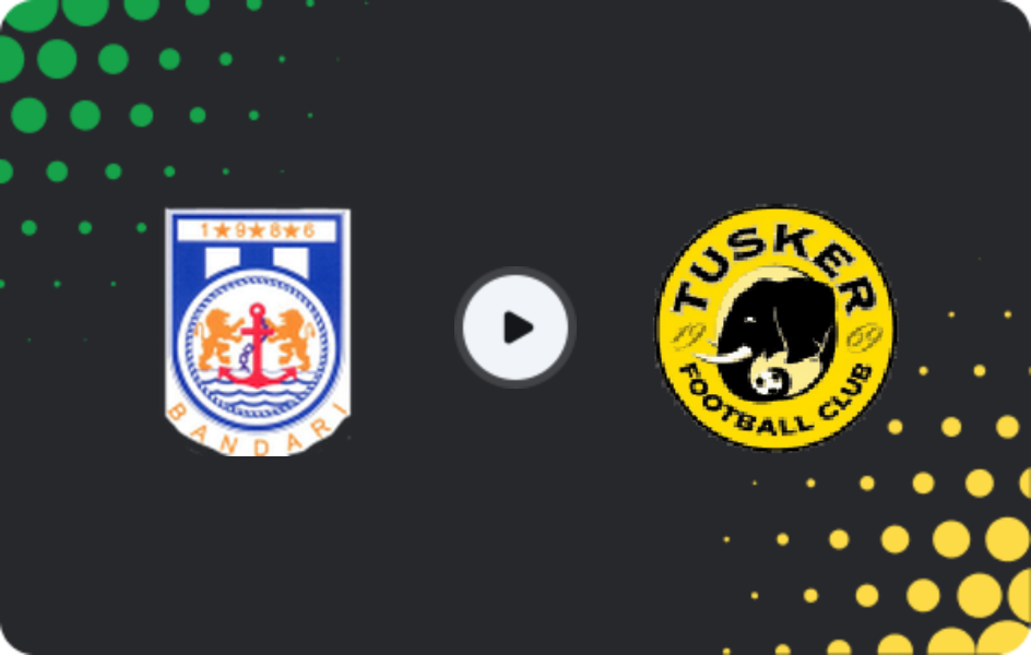 Where to watch Bandari — Tusker, Premier League, 16.05.2026