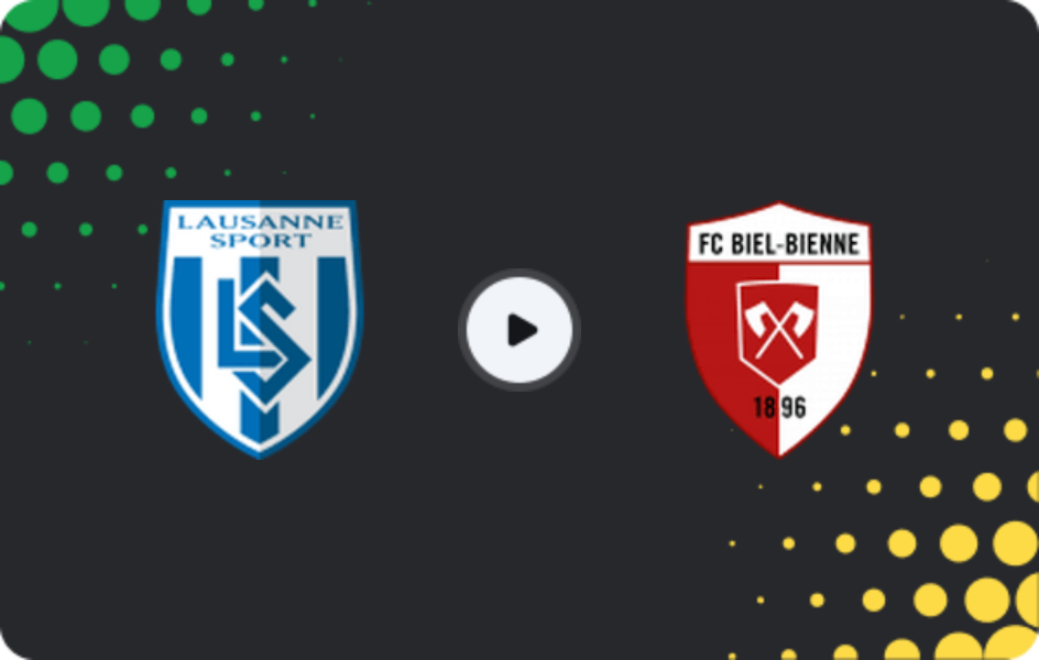 Where to watch Lausanne Sport II — Biel-Bienne, 1. Liga Promotion, 16.05.2026