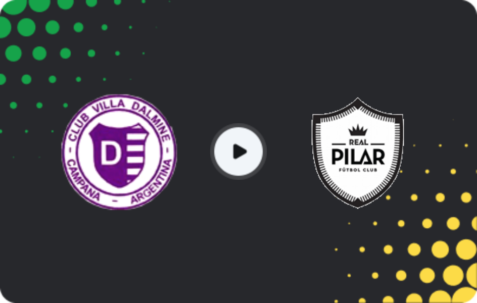 Where to watch Villa Dalmine — Real Pilar, Primera B Metropolitana, 23.05.2026