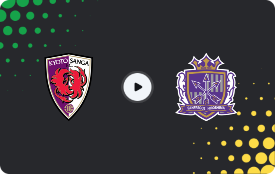 Where to watch Kyoto Sanga — Sanfrecce Hiroshima, J1 League, 17.05.2026