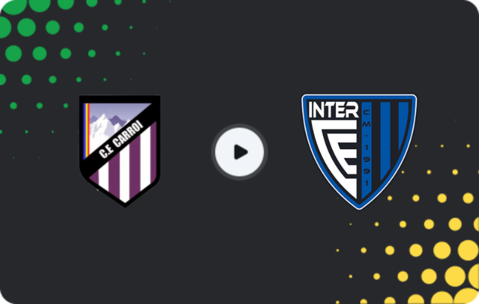 Where to watch Carroi — Inter Club d'Escaldes, 1a Divisió, 17.05.2026