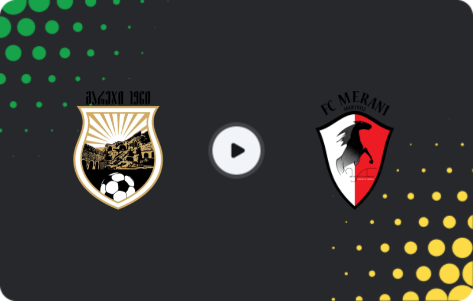 Where to watch Gareji — Merani Martvili, Erovnuli Liga 2, 17.05.2026