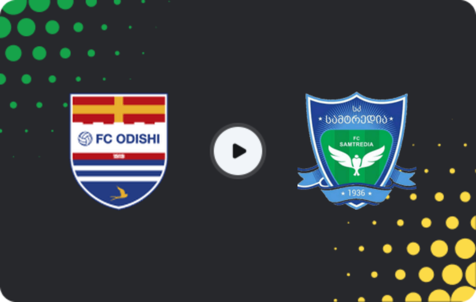 Where to watch Odishi 1919 — Samtredia, Erovnuli Liga 2, 17.05.2026