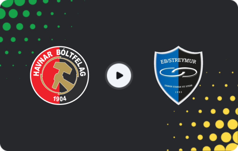 Where to watch HB Tórshavn — Streymur, Meistaradeildin, 17.05.2026