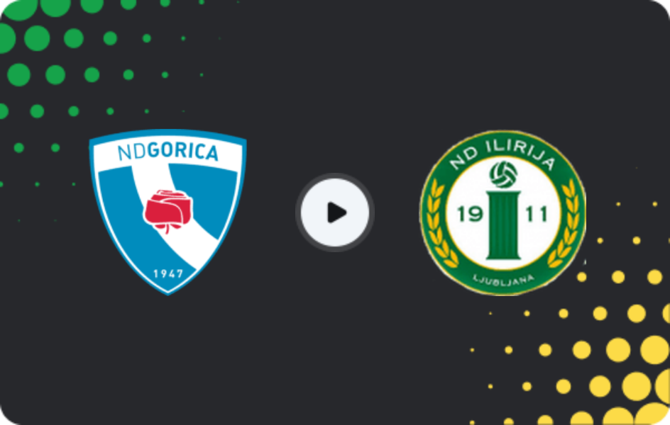 Where to watch Gorica — Ilirija, 2. SNL, 17.05.2026