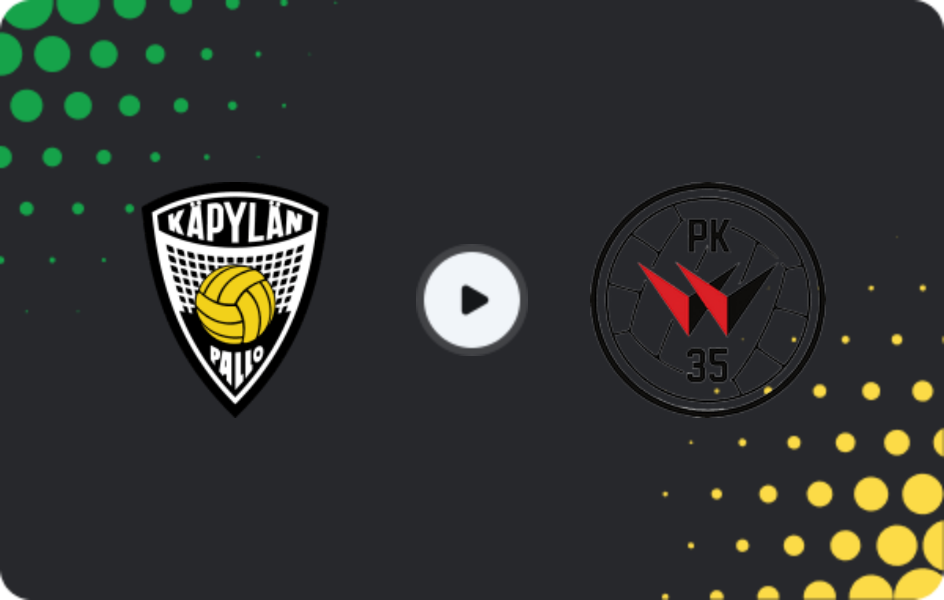 Where to watch KäPa — PK-35, Ykkösliiga, 17.05.2026