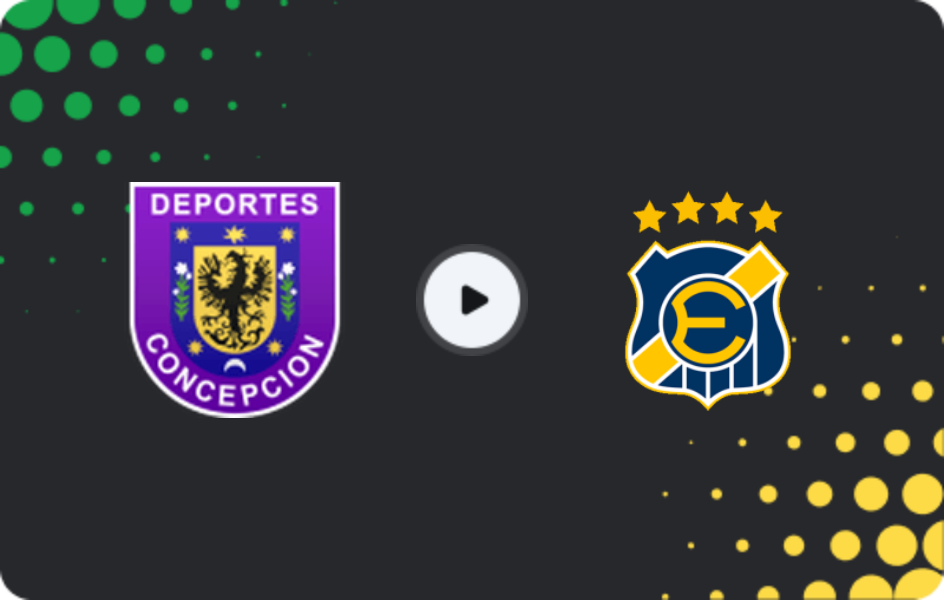 Where to watch Concepción — Everton de Vina, Primera División, 17.05.2026