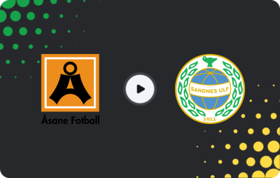 Where to watch Asane — Sandnes ULF, 1. Division, 20.05.2026