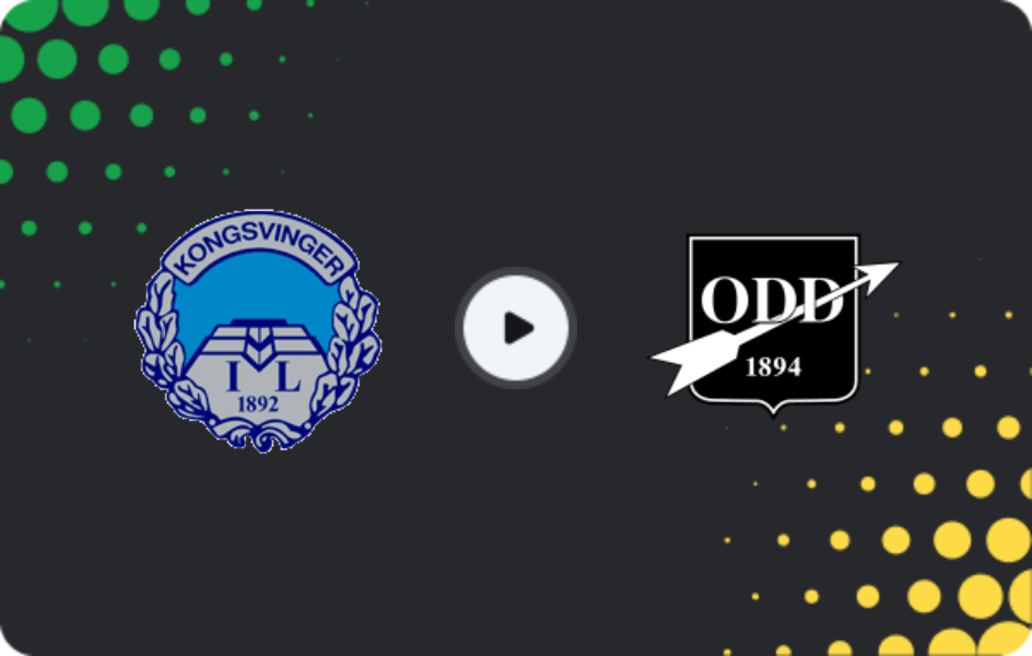 Where to watch Kongsvinger — ODD Ballklubb, 1. Division, 20.05.2026