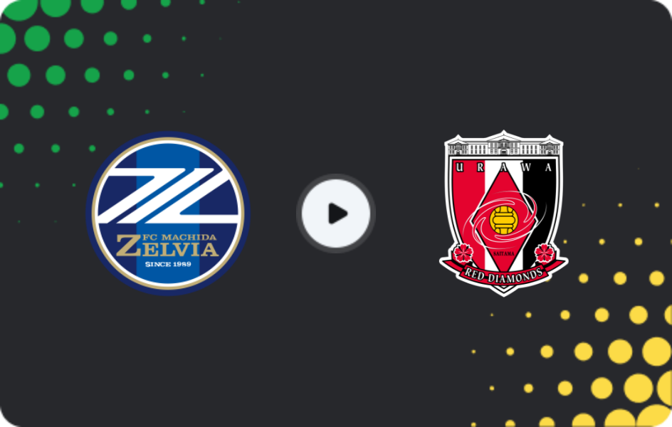 Where to watch Machida Zelvia — Urawa Red Diamonds, J1 League, 22.05.2026