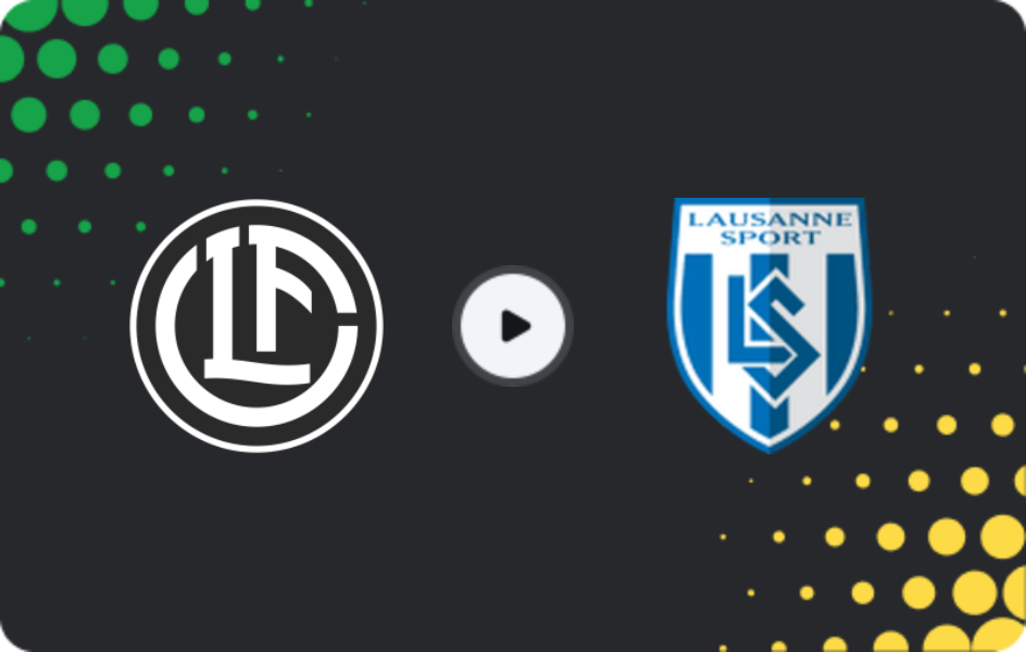 Where to watch Lugano II — Lausanne Sport II, 1. Liga Promotion, 23.05.2026