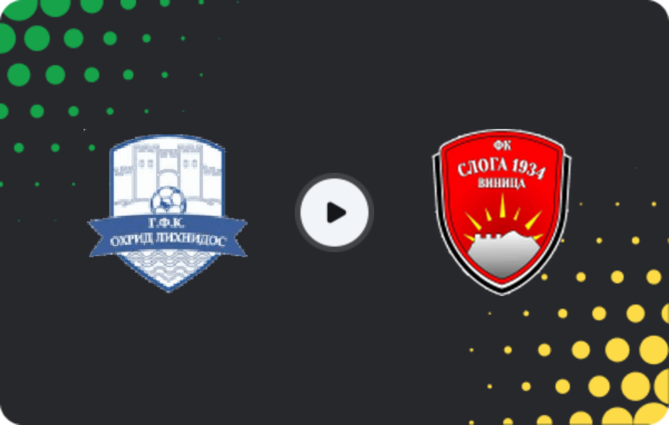 Where to watch Ohrid — Sloga Vinica, Second League, 23.05.2026
