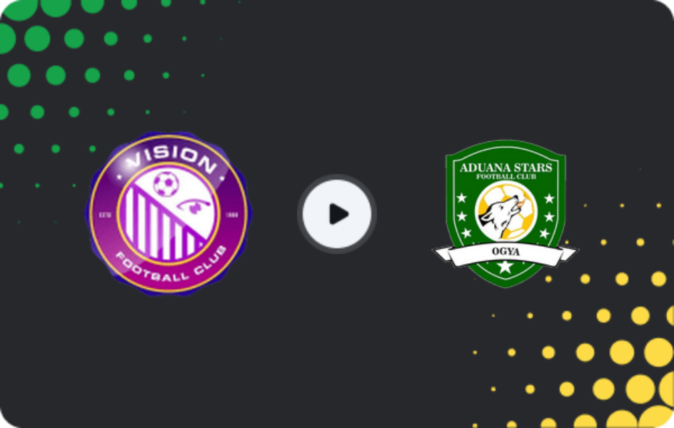 Where to watch Vision — Aduana Stars, Premier League, 23.05.2026