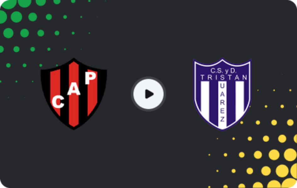 Where to watch Patronato — Tristan Suarez, Primera Nacional, 30.05.2026