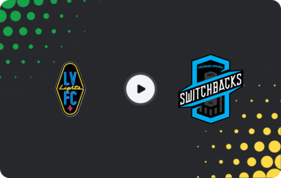 Where to watch Las Vegas Lights — Colorado Springs, USL Championship, 23.05.2026