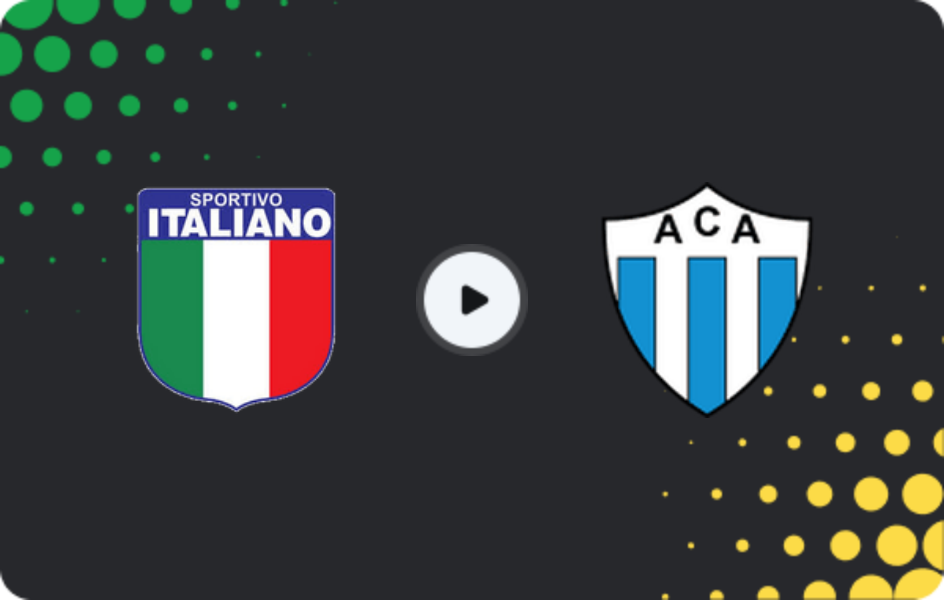 Where to watch Sportivo Italiano — Argentino de Merlo, Primera B Metropolitana, 30.05.2026