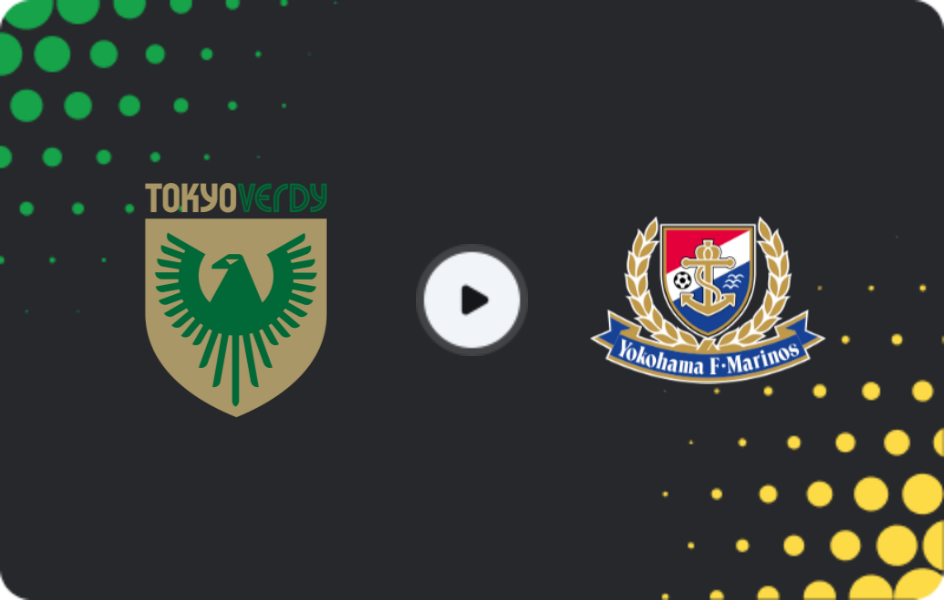 Where to watch Tokyo Verdy — Yokohama F. Marinos, J1 League, 24.05.2026
